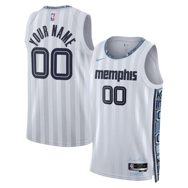 Memphis Grizzlies Trikot Benutzerdefinierte Nike 2025-26 City Edition Grau Swingman - Herren